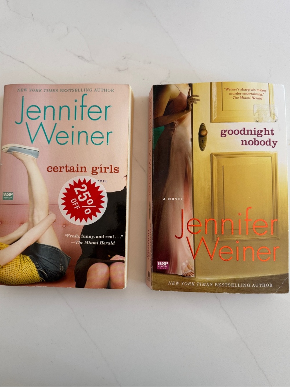Jennifer Weiner Paperback Books